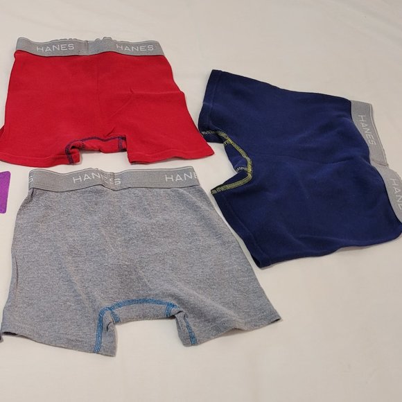 Pre Owned Pack of Hanes Boys Comfort Soft Waistband Boxer Briefs - Picture 4 of 4